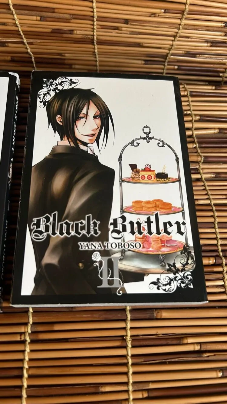 Black Butler 1 and 2 Paperback Book Set Yana Toboso